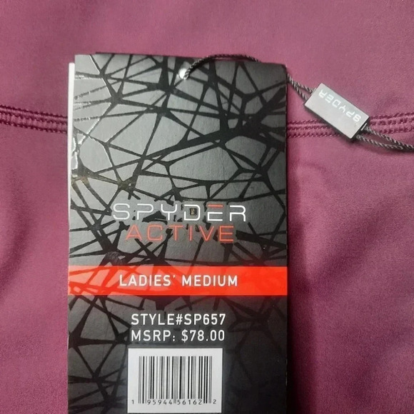 Spyder Active Womens Leg Logo Leggins - Picture 8 of 11